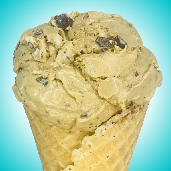 Coffee Crunch flavor with toffee Heath Bar pieces