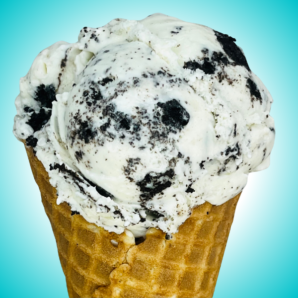Cookies & Cream flavor with real Oreo cookie pieces